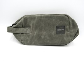 Meridian The To-Go Bag Gray Canvas Travel Toiletry / Shaving Bag - NEW - $19.75