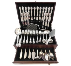 Chateau Rose by Alvin Sterling Silver Flatware Set for 18 Service 121 Pieces - £4,507.03 GBP