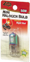 Zilla Mini Halogen Reptile Bulb Night Red - Energy Efficient, Extended L... - £9.33 GBP