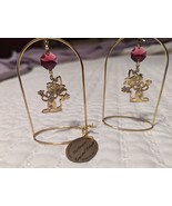 2- Crystal Delight-Mascot Inc. U.S.A. 24kt Gold Plated Clowns - Suncatchers - €16,98 EUR