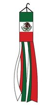 Mexico Mexican Polyester 60 Inch Windsock Outdoor Garden Wind Sock Decoration - $5.88