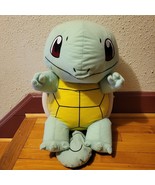 Jumbo 21&quot; Pokemon SQUIRTLE Stuffed Animal Toy factory Plush Large Turtle... - £26.60 GBP