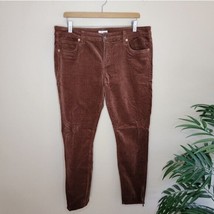 Edyson | Leon Ankle Skinny Brown Corduroy Pants Womens Size 32 - $53.22