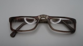 Vintage Pierre Cardin Eyeglasses Frames Only Brown 53-24 - £12.44 GBP