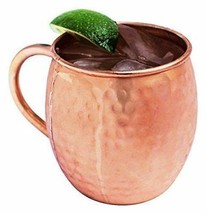 Tea Juice Wine Vodka Hammered Mug Copper Mug 16 Oz No Lining Coffee Cup - $14.12