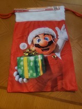 Nintendo Super Mario Video Game  Christmas Holiday Cinch Sack Bag  New FREE Ship - £12.65 GBP