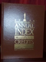 Annual Index To Motion Picture Credits 1996 First Edition Hardcover Leatherette - £31.72 GBP
