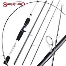 Sougayilang Lure Fishing Rod 1.9m/6.9ft 4sections Ultralight Rod 7g-28g Fishing  - £66.63 GBP