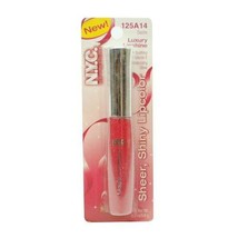 N.Y.C. LUXURY SHINE SHEER, SHINY LIP COLOR #125A14 DAZZLE - £7.72 GBP