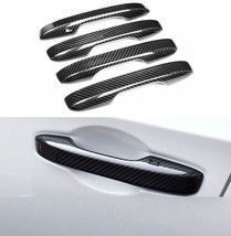 4PCS Honda Civic 2022-2024 Real Carbon Fiber Door Handle Knob Cover Trim - £76.84 GBP