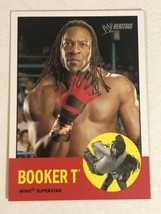Booker T WWE Heritage Topps Trading Card 2007 #33 - £1.55 GBP