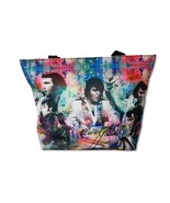 Elvis Presley collage tote bag purse handbag 17.8”  x 14” - $418.73 MXN