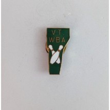 Vintage VT WBA Bowling Vermont Lapel Hat Pin - £6.51 GBP