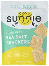 BestBy01/25 Sunnie Grain Free Sea Salt Crackers 3oz Gluten Free Healthy ... - €2,98 EUR