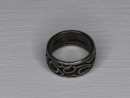 Tan Jung Ring Size 8.5 Vintage 2003 Alchemy Spirit English Pewter - $46.27
