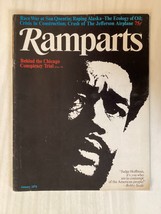 Ramparts Magazine - January 1970 - Bobby Seale &amp; Black Panthers, Chicago 8 Trial - £51.83 GBP