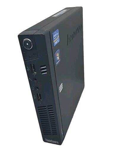 Lenovo ThinkCentre M72e (240, i3-3220T, 2.80GHz, SSD, RAM, ADAPTER NOT I... - $18.70