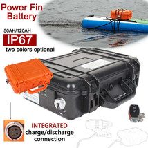 50AH 120AH electric motor SUP battery box power fin SUP BOARD push prope... - £461.16 GBP+