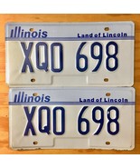 1983 United States Illinois Land of Lincoln Passenger License Plate XQ0 698 - $29.67 CAD