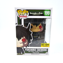 Funko Pop Seraph of the End Yuichiro Demon #199 Hot Topic With Protector - £26.40 GBP