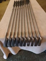 Tz Golf - Vintage Rare Ping Karsten I Orange Dot 1, 3-S, 10 Iron Set Rh Steel - $177.30