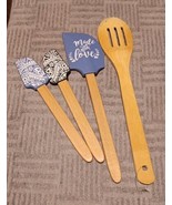 4 Pc. Kitchen Set, Spatulas/Slotted Spoons (K20) - £15.86 GBP