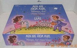 Vintage 1998 MEN ARE FROM MARS WOMEN ARE FROM VENUS THE BOARD GAME MATTEL - $14.43