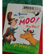 Mr. Brown Can Moo! Can You? by Dr. Seuss - £20.45 GBP