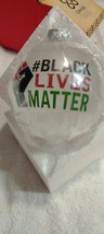 Umoja Frosted Black Lives Matter Christmas Tree Ornament - £26.19 GBP