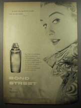 1954 Yardley Bond Street Perfume Ad - A lovely lady, garmented in light - £14.45 GBP