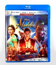 Walt Disney&#39;s - Aladdin (Blu-ray/DVD, 2019, Widescreen, Digital Copy) Like New! - £6.62 GBP