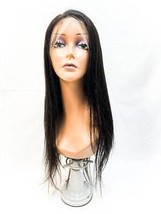 VIP Collection Virgin Human Hair Full Lace Wig Straight 10&quot; TO 20&quot; - £376.55 GBP