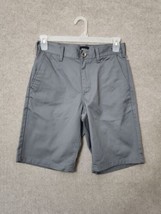 RVCA Americana Chino Shorts Mens 28 Gray NEW - £19.45 GBP