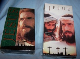 2 Factory Sealed VHS Tapes-Jesus-Brian Deacon, Produced by John Heymon - £10.80 GBP