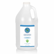 Hear Clear Hand Sanitizer Gel 1/2 Gallon 64 Oz - 70% Alcohol w/Aloe &amp; Mild Lemon - £21.64 GBP