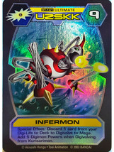 Bandai Digimon D-Tector Series 4 Holographic Trading Card Game Infermon - $49.99