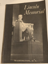 Vintage Lincoln Memorial Brochure Booklet 1971 Washington DC BRO3 - £11.72 GBP