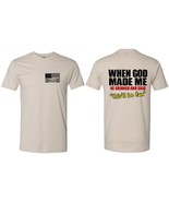 Christian Men&#39;s T-shirt When God Made Me This&#39;ll Be Fun Inspirational Te... - $407.56 MXN+