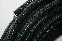 Standard Metric Ribbed Black Pond Hose 3/4 Inch (20mm), 98 Foot Roll (30m), Coil - £60.75 GBP