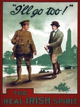 4699.the real irish spirit.man and soldier.POSTER.Interior decor Home Office art - £13.66 GBP+