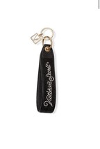 NWT Victoria&#39;s Secret rhinestone ombre logo wristlet strap Black - £12.63 GBP