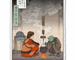 Star Wars Luke Yoda Dagobah Hut Japanese Edo Style Giclee Poster Art 12x... - $74.90