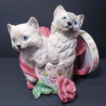 Precious Playmates 1992 Kitten Gift Box by Bob Harrison Sculpture Figurine - $28.80