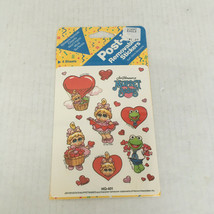 Vintage Muppet baby stickers Kermit the frog Miss Piggy never opened pac... - $19.75