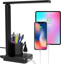 Desk Lamp,Desk Lamps For Home Office,Cozoo Led Desk Lamp With 2 Usb Char... - $31.99