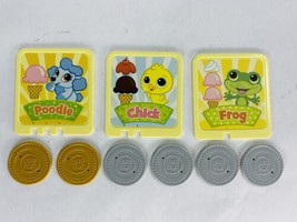 Lot of LeapFrog Scoop and Learn Ice Cream Deluxe Cart Replacement Cards & Coins - $24.99
