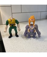 Small Soldiers Punchit &amp; Scratchit 4&quot; Figure &amp; Soldier - 1996 Burger King - £6.88 GBP