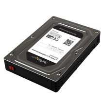 StarTech.com 2.5&quot; to 3.5&quot; SATA HDD/SSD Adapter Enclosure - External Hard Drive C - £35.96 GBP