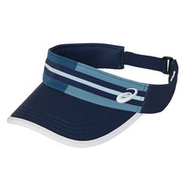 ASICS Graphic Visor Unisex Hat Outdoor Sport Tennis Squash NWT 3043A095400 - £30.52 GBP