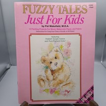 Vintage Craft Patterns, Fuzzy Tales Just for Kids 8882, Painting Projects - $12.60